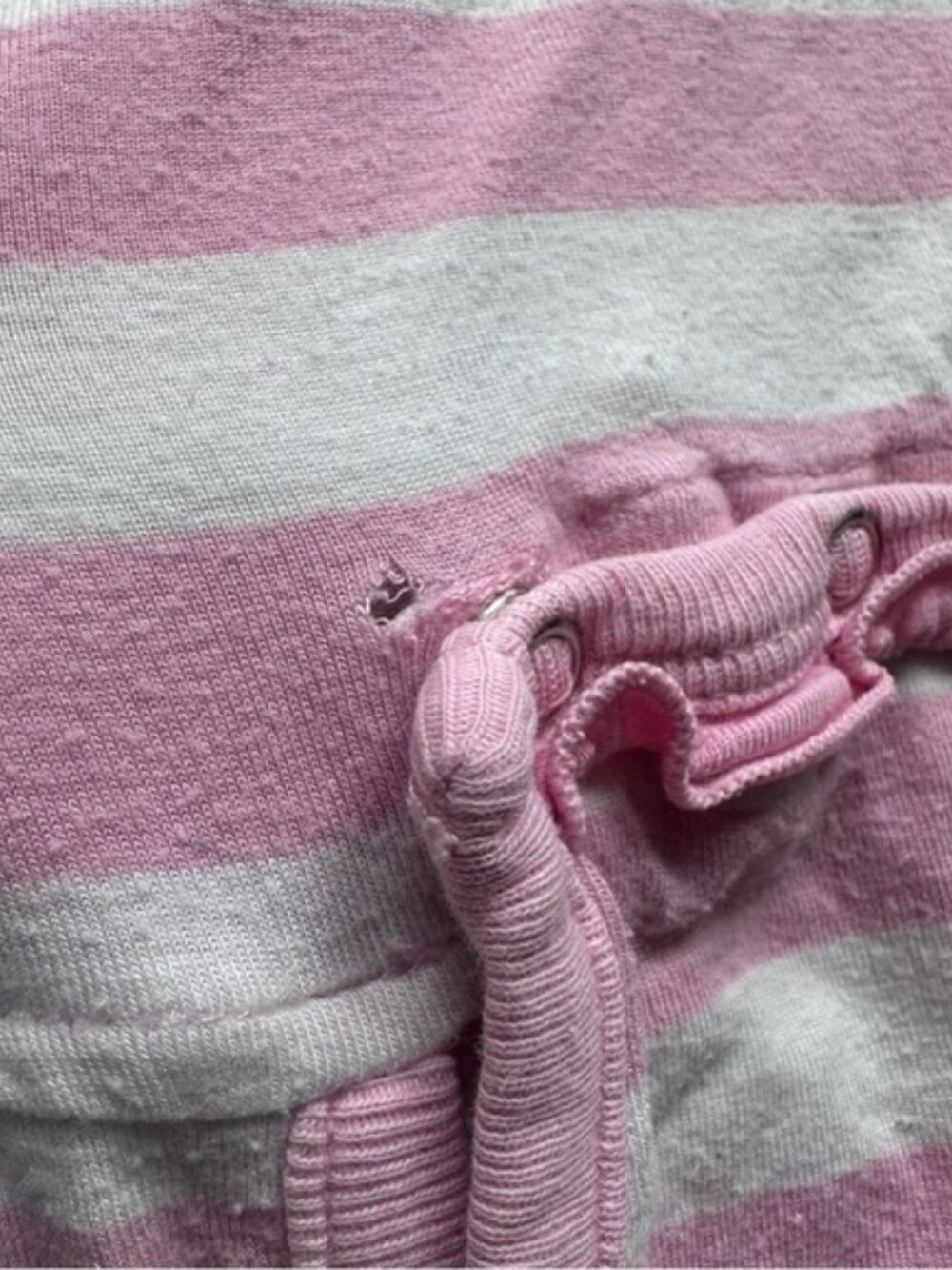 Kickee Pants | "Lotus Stripe" Classic Ruffle Coverall with Snaps | Size 12-18M - Picture 8 of 10